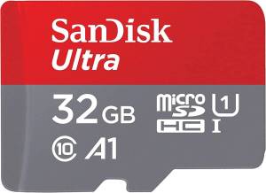 SanDisk Ultra MicroSD 32GB A1 C10 UHS-I SDHC 120MB/s